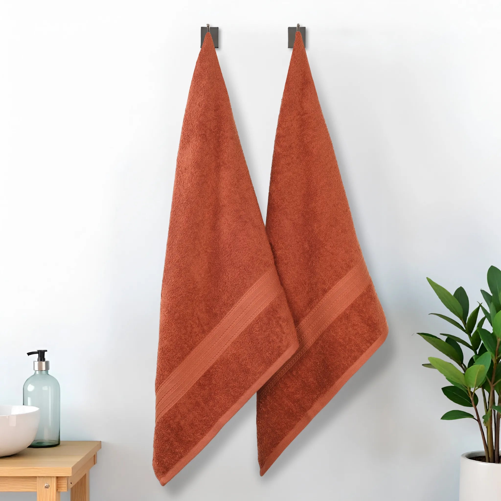 Eco-Friendly Ring-Spun Cotton 2-Piece Bath Sheet Set - Bath Sheet by Superior Brand