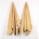 Oregon Organic Cotton Medium Weight Solid Bath Sheet, Set of 2 - Bath Sheet by Superior Brand