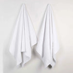 Oregon Organic Cotton Medium Weight Solid Bath Sheet, Set of 2 - Bath Sheet by Superior Brand