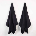 Soho Ribbed Cotton Absorbent 2 Piece Bath Sheet Towel Set - Bath Sheet by Superior Brand