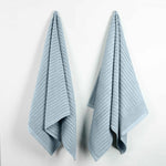 Soho Ribbed Cotton Absorbent 2 Piece Bath Sheet Towel Set - Bath Sheet by Superior Brand