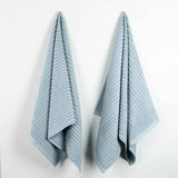 Soho Ribbed Cotton Absorbent 2 Piece Bath Sheet Towel Set - Bath Sheet by Superior Brand