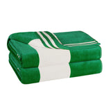 Cabana Stripe Oversized Cotton Beach Towel Sets