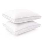 Medium Density Down Alternative Gusset Pillows, Set of 2 and 4 - Pillow Set by Superior