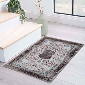 Sparrow Classic Medallion Machine Washable Indoor Area Rug or Runner