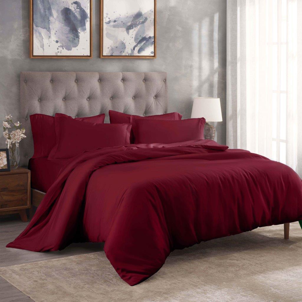 300 Thread Count Modal from Beechwood Solid Duvet Cover Set - Duvet Cover Set by Superior Brand