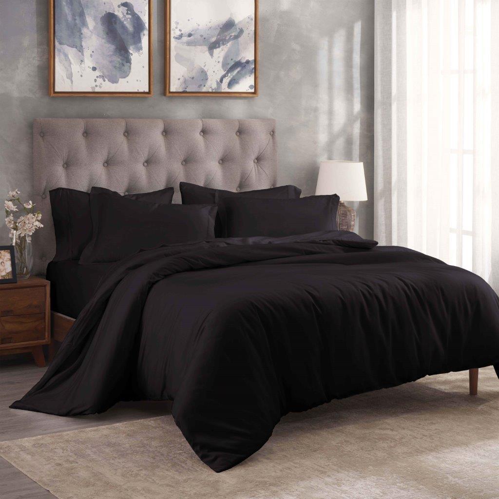 300 Thread Count Modal from Beechwood Solid Duvet Cover Set - Duvet Cover Set by Superior Brand
