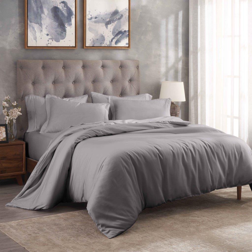 300 Thread Count Modal from Beechwood Solid Duvet Cover Set - Duvet Cover Set by Superior Brand
