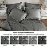 Rayon From Bamboo 300 Thread Count Solid Duvet Cover Set - Duvet Cover Set by Superior Brand