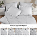 Rayon From Bamboo 300 Thread Count Solid Duvet Cover Set - Duvet Cover Set by Superior Brand
