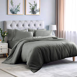 Rayon From Bamboo 300 Thread Count Solid Duvet Cover Set - Duvet Cover Set by Superior Brand
