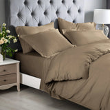 Rayon From Bamboo 300 Thread Count Solid Duvet Cover Set - Duvet Cover Set by Superior Brand
