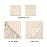 Rayon From Bamboo 300 Thread Count Solid Deep Pocket Sheet Set - Sheet Set by Superior Brand