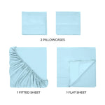 Rayon From Bamboo 300 Thread Count Solid Deep Pocket Sheet Set - Sheet Set by Superior Brand