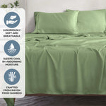 Rayon From Bamboo 300 Thread Count Solid Deep Pocket Sheet Set - Sheet Set by Superior Brand