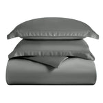 Rayon From Bamboo 300 Thread Count Solid Duvet Cover Set - Duvet Cover Set by Superior Brand