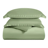 Rayon From Bamboo 300 Thread Count Solid Duvet Cover Set - Duvet Cover Set by Superior Brand