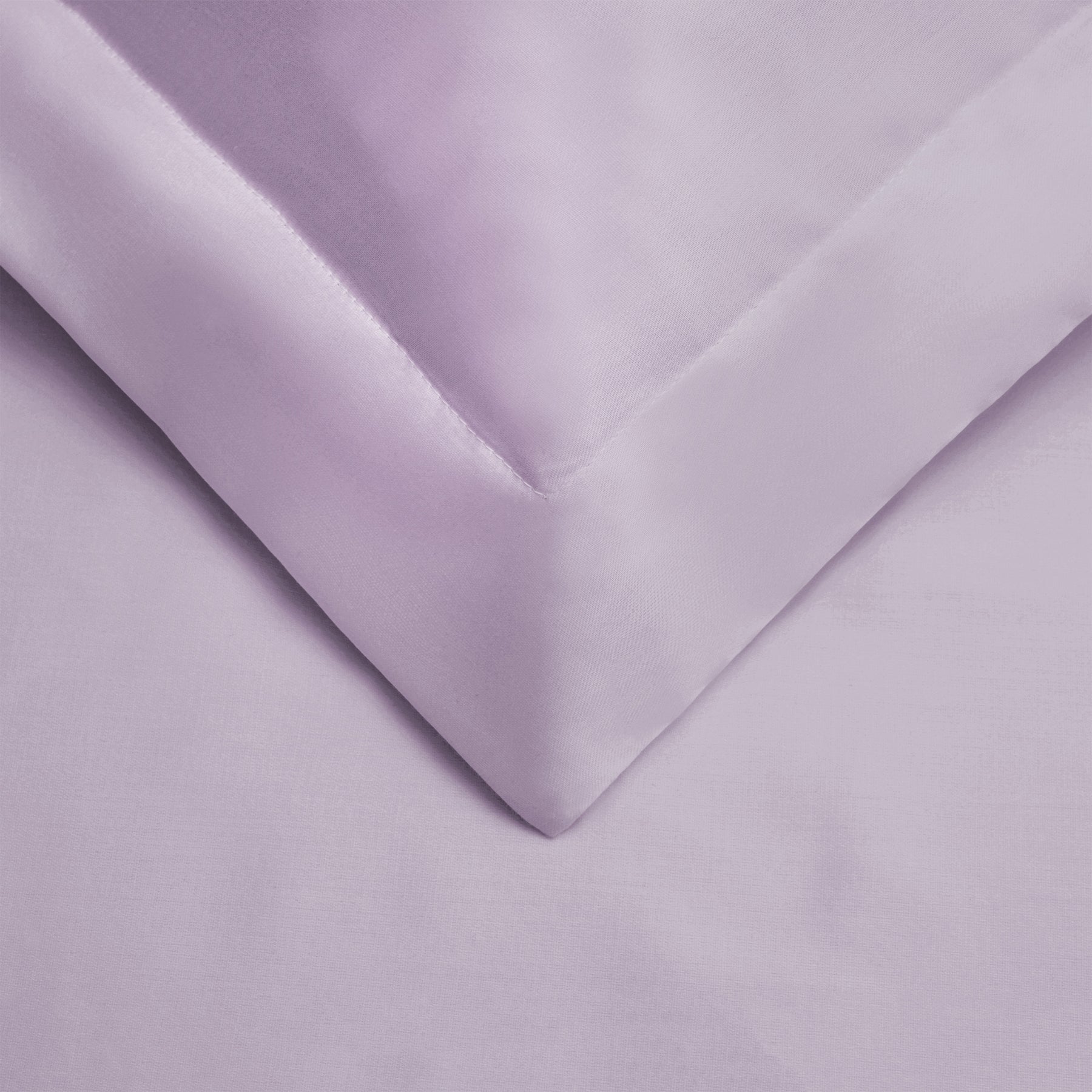 Superior Egyptian Cotton 300 Thread Count Solid Duvet Cover Set - Lavender
