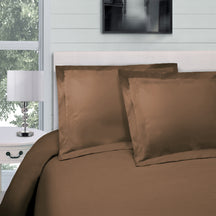 Superior Egyptian Cotton 300 Thread Count Solid Duvet Cover Set - Taupe