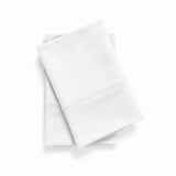 300 Thread Count Egyptian Cotton Pillow Cases, Marrow Stitch Embroidery, Set of 2