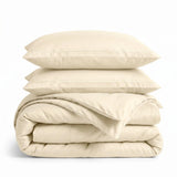 300 Thread Count Egyptian Cotton Duvet Cover Set, Marrow Stitch Embroidery