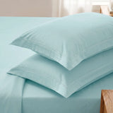 300 Thread Count Egyptian Cotton Duvet Cover Set, Marrow Stitch Embroidery
