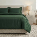 300 Thread Count Egyptian Cotton Duvet Cover Set, Marrow Stitch Embroidery