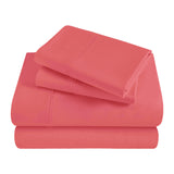 Egyptian Cotton 300 Thread Count Solid Deep Pocket Bed Sheet Set
