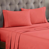 Egyptian Cotton 300 Thread Count Solid Deep Pocket Bed Sheet Set