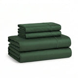 300 Thread Count Egyptian Cotton Sheets, Marrow Stitch Embroidery & Deep Pocket Fit