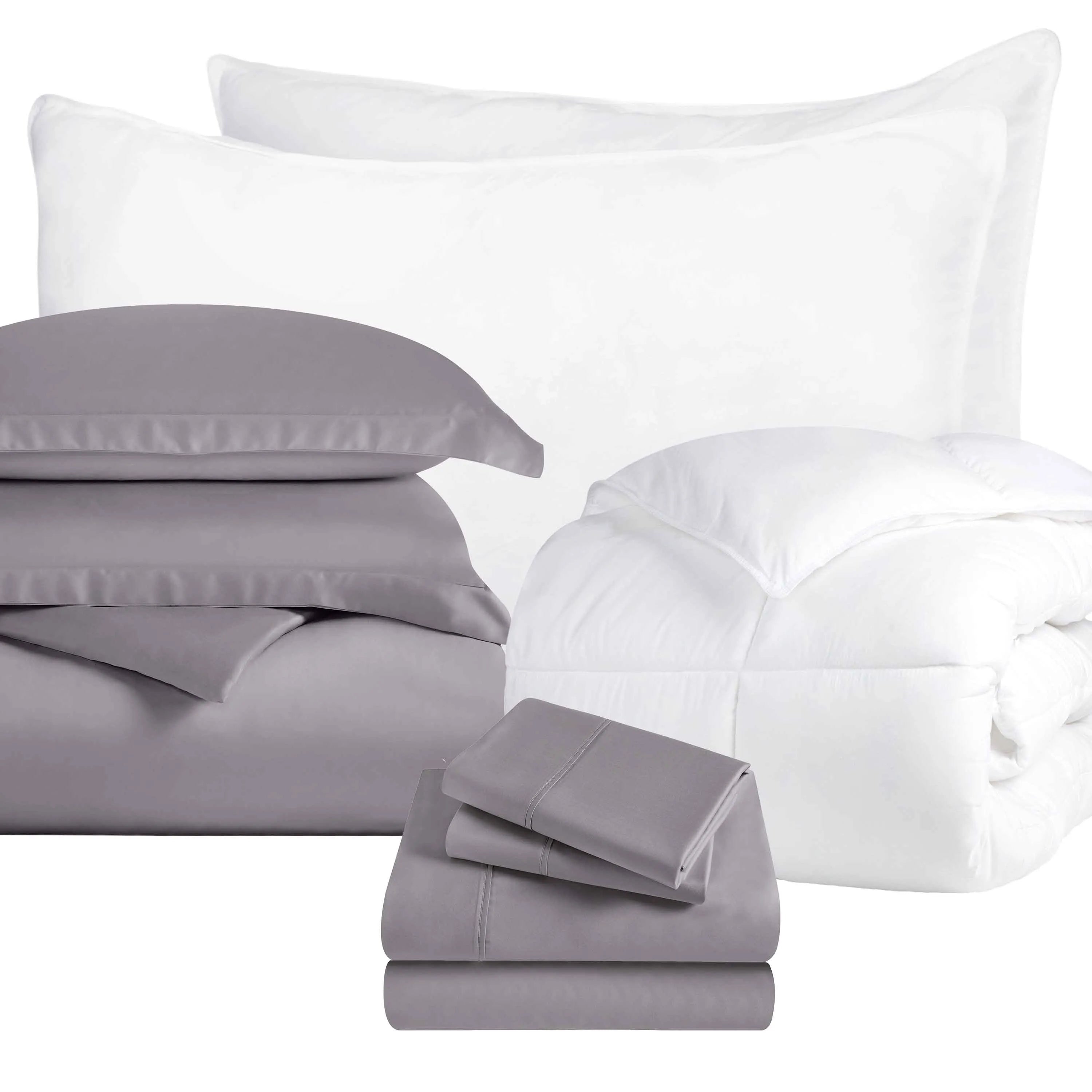 11-Piece Silky Comfort Move-In Bedding Bundle - Move-in Bundle by Superior Brand