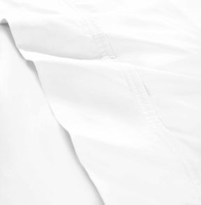 Organic Cotton 300 Thread Count Extra Deep Pocket Fitted Bed Sheet - White