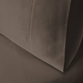 Superior Egyptian Cotton 300 Thread Count Solid Pillowcase Set - Grey