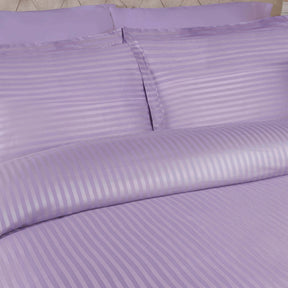 Superior Egyptian Cotton 300 Thread Count Duvet Cover Set - Lavender