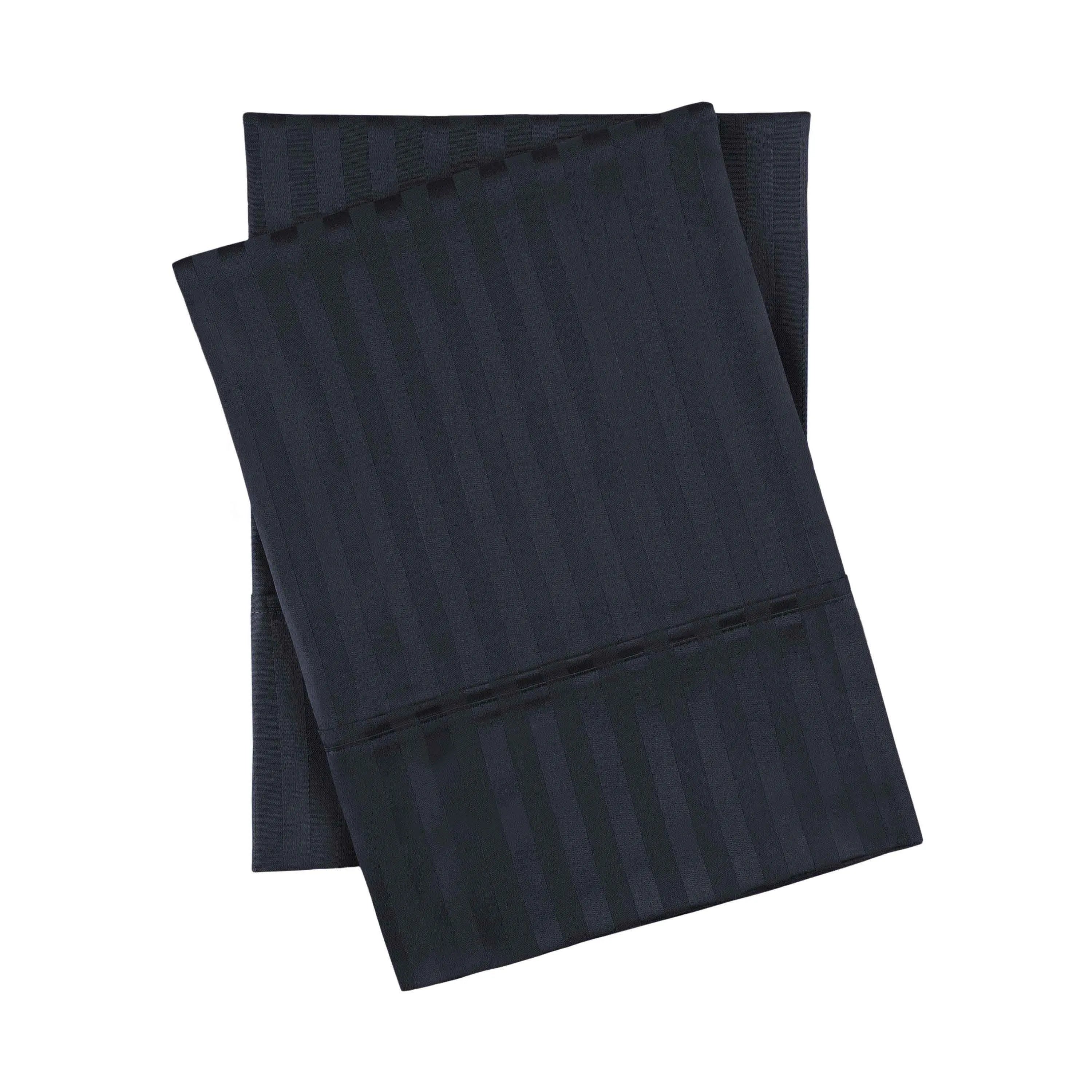 Egyptian Cotton 300 Thread Count Striped 2 Piece Pillowcase Set - Egyptian Cotton Pillowcases by Superior Brand