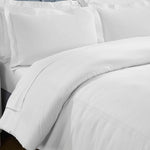 Brandon Cotton Three-Line Embroidered 3 Piece Duvet Cover Set - Duvet Cover Set by Superior Brand