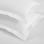 Brandon Cotton Three-Line Embroidered 3 Piece Duvet Cover Set - Duvet Cover Set by Superior Brand