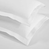 Brandon Cotton Three-Line Embroidered 3 Piece Duvet Cover Set - Duvet Cover Set by Superior Brand