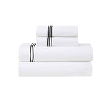 Brandon Cotton Three-Line Embroidered Deep Pocket Bed Sheet Set - Sheet Set by Superior Brand