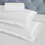 Chain Links Cotton Embroidered 3 Piece Duvet Cover Set - Duvet Cover Set by Superior Brand