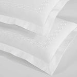 Chain Links Cotton Embroidered 3 Piece Duvet Cover Set - Duvet Cover Set by Superior Brand