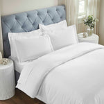 Chain Links Cotton Embroidered 3 Piece Duvet Cover Set - Duvet Cover Set by Superior Brand
