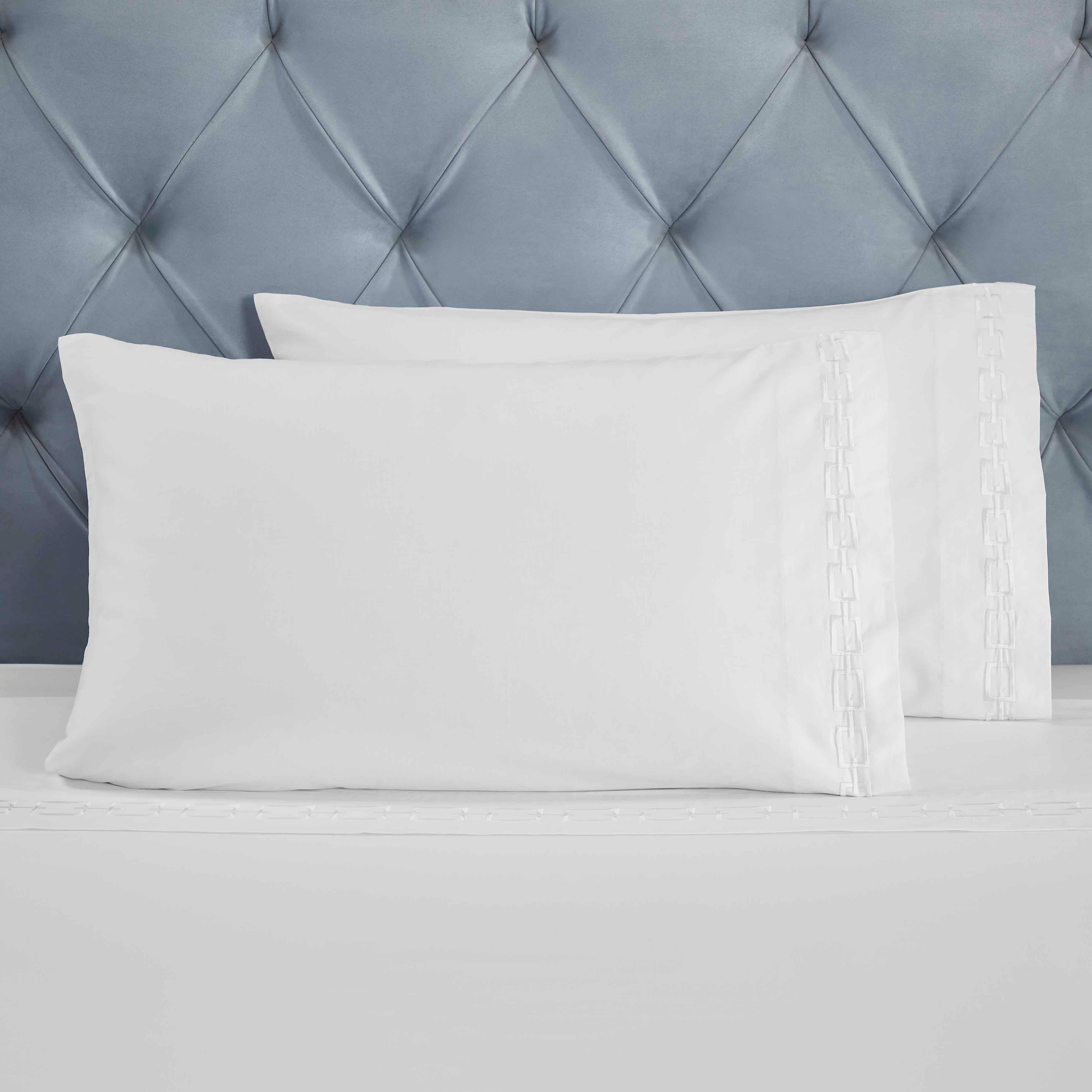 Chain Links Cotton Embroidered Deep Pocket Bed Sheet Set - Sheet Set by Superior