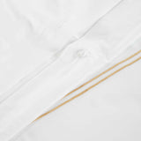 Fieldstone Cotton Two-Line Embroidered 3 Piece Duvet Cover Set - Duvet Cover Set by Superior Brand