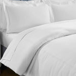 Fieldstone Cotton Two-Line Embroidered 3 Piece Duvet Cover Set - Duvet Cover Set by Superior Brand