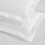 Fieldstone Cotton Two-Line Embroidered 3 Piece Duvet Cover Set - Duvet Cover Set by Superior Brand