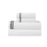 Harrison Cotton Greek Key Embroidered Deep Pocket Bed Sheet Set - Sheet Set by Superior