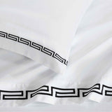 Harrison Cotton Greek Key Embroidered Deep Pocket Bed Sheet Set - Sheet Set by Superior