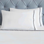 Harrison Cotton Greek Key Embroidered Deep Pocket Bed Sheet Set - Sheet Set by Superior