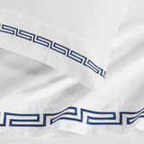 Harrison Cotton Greek Key Embroidered Deep Pocket Bed Sheet Set - Sheet Set by Superior